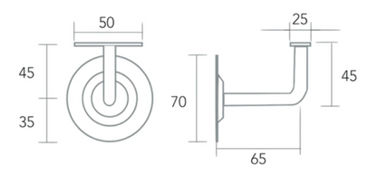 Handrail support