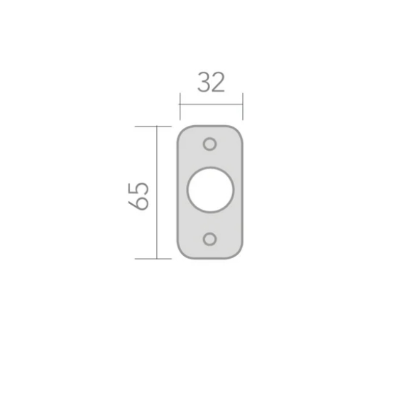 Tirador de armario 65x32